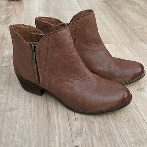 Lucky Brand women’s leather boots